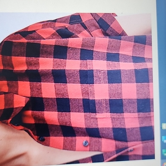 Madewell Flannel Courier Shirt in Buffalo Check Size Small - Picture 11 of 12